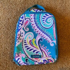 Vera Bradley Lunch Bag ReActive Waikiki Paisley ID Slot Great Condition Reposh